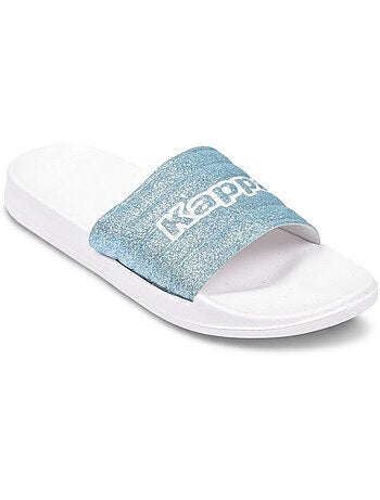 Chancla Mujer Piscina Brillo Leopardo KAPPA