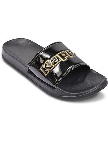 Chancla Mujer Piscina Brillo Leopardo KAPPA