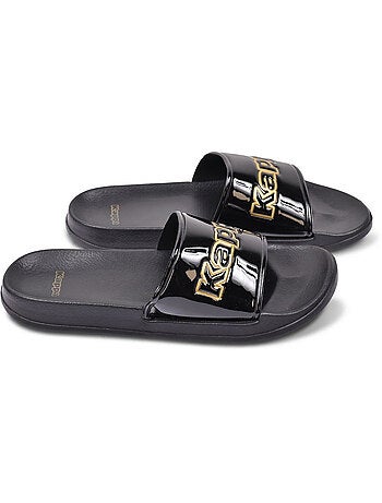 Chancla Mujer Piscina Brillo Leopardo KAPPA