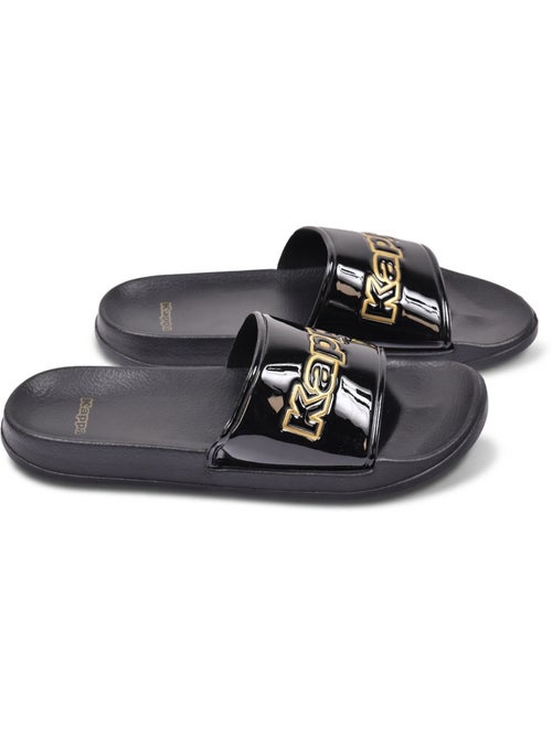 Chancla Mujer Piscina Brillo Leopardo KAPPA - Kiabi Chancla Mujer Piscina Brillo Leopardo KAPPA - Kiabi