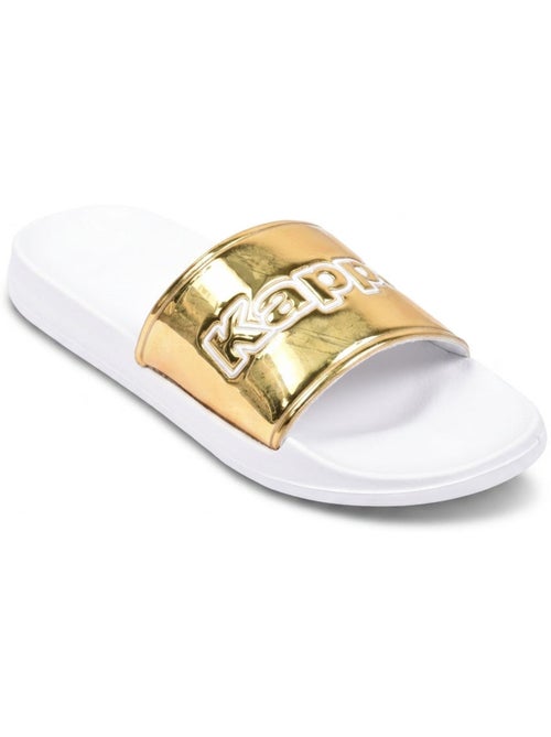 Chancla Mujer Piscina Brillo Leopardo KAPPA - Kiabi Chancla Mujer Piscina Brillo Leopardo KAPPA - Kiabi