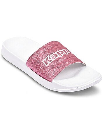 Chancla Mujer Piscina Brillo Leopardo KAPPA