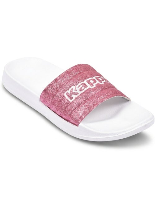 Chancla Mujer Piscina Brillo Leopardo KAPPA - Kiabi Chancla Mujer Piscina Brillo Leopardo KAPPA - Kiabi