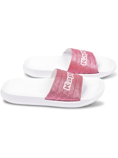 Chancla Mujer Piscina Brillo Leopardo KAPPA - Kiabi Chancla Mujer Piscina Brillo Leopardo KAPPA - Kiabi