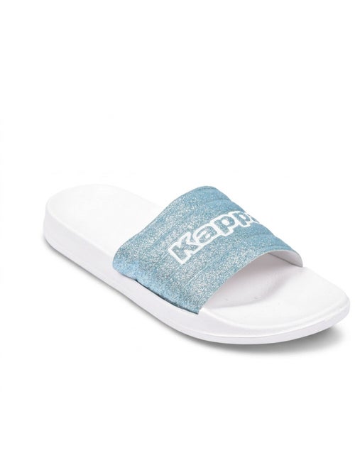 Chancla Mujer Piscina Glitter Brillante Leopardo KAPPA - Kiabi Chancla Mujer Piscina Glitter Brillante Leopardo KAPPA - Kiabi