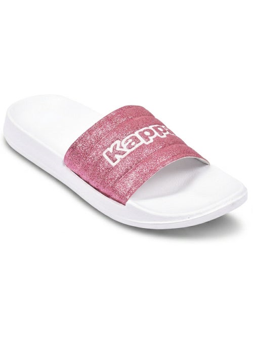 Chancla Mujer Piscina Glitter Brillante Leopardo KAPPA - Kiabi Chancla Mujer Piscina Glitter Brillante Leopardo KAPPA - Kiabi