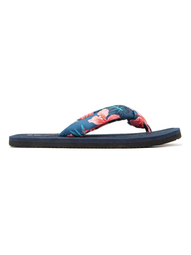 Chanclas Brasileras de Mujer con suela de goma Antideslizante Rosa fucsia - Kiabi