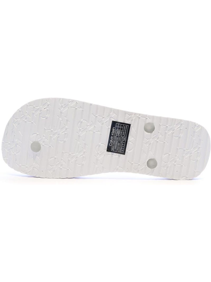 Chanclas Calvin Klein Jeans para Hombre Blanco - Kiabi