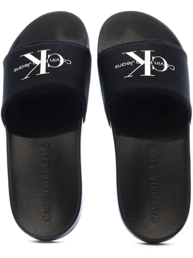 Chanclas Calvin Klein Jeans para Hombre Negro - Kiabi
