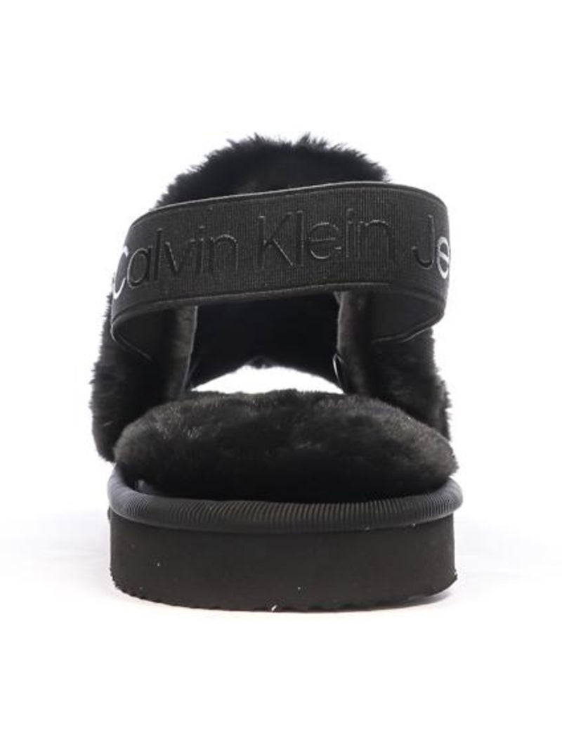 Chanclas Calvin Klein Jeans para Mujer Negro - Kiabi