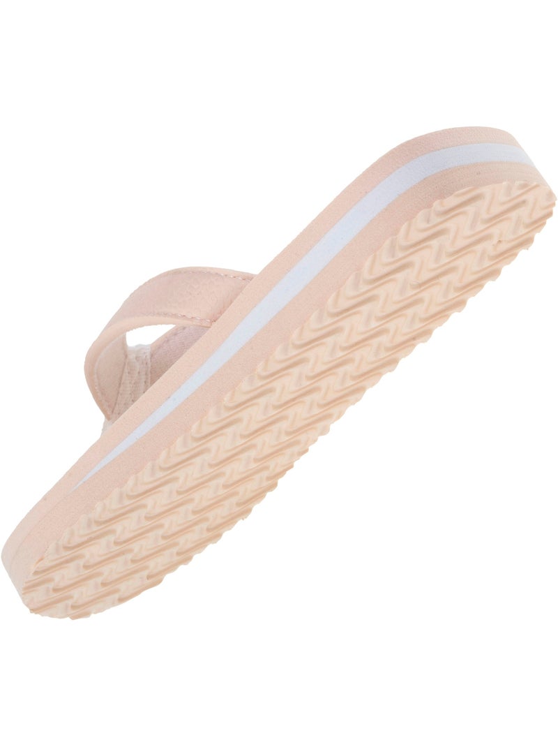 Chanclas Comodidad y parte superior de color  Isotoner Beige - Kiabi