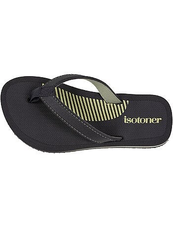 Chanclas Comodidad y parte superior de color Isotoner