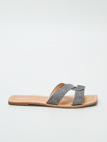 Chanclas con brillos