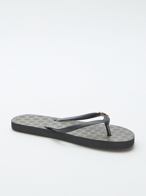 Chanclas con suelas estampadas - Kiabi