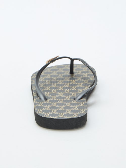 Chanclas con suelas estampadas - Kiabi