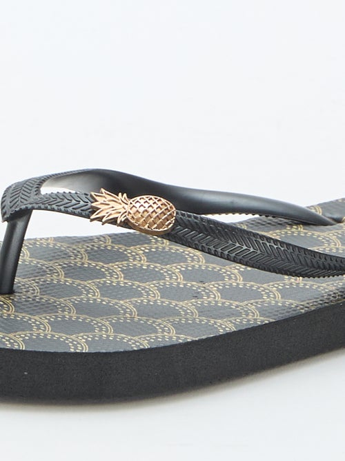 Chanclas con suelas estampadas - Kiabi