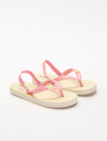 Chanclas con tira trasera
