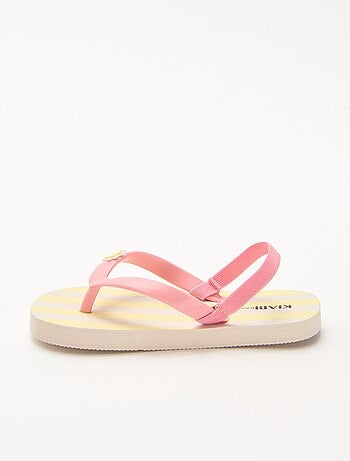 Chanclas con tira trasera
