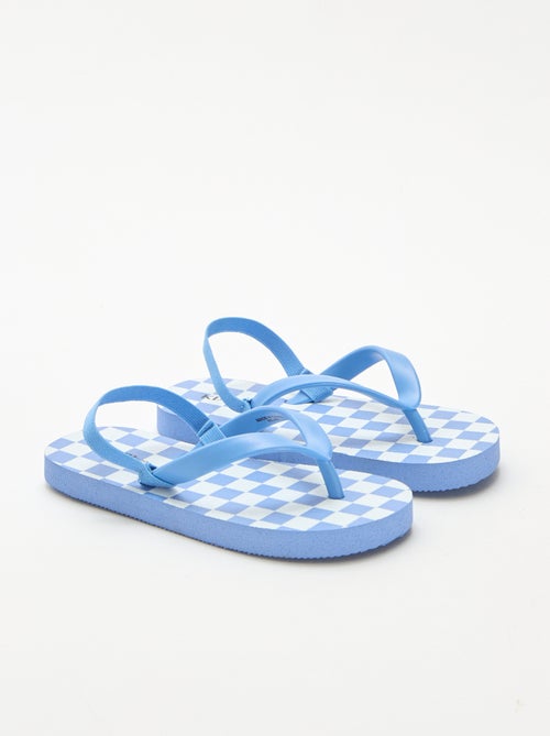 Chanclas con tira trasera - Kiabi