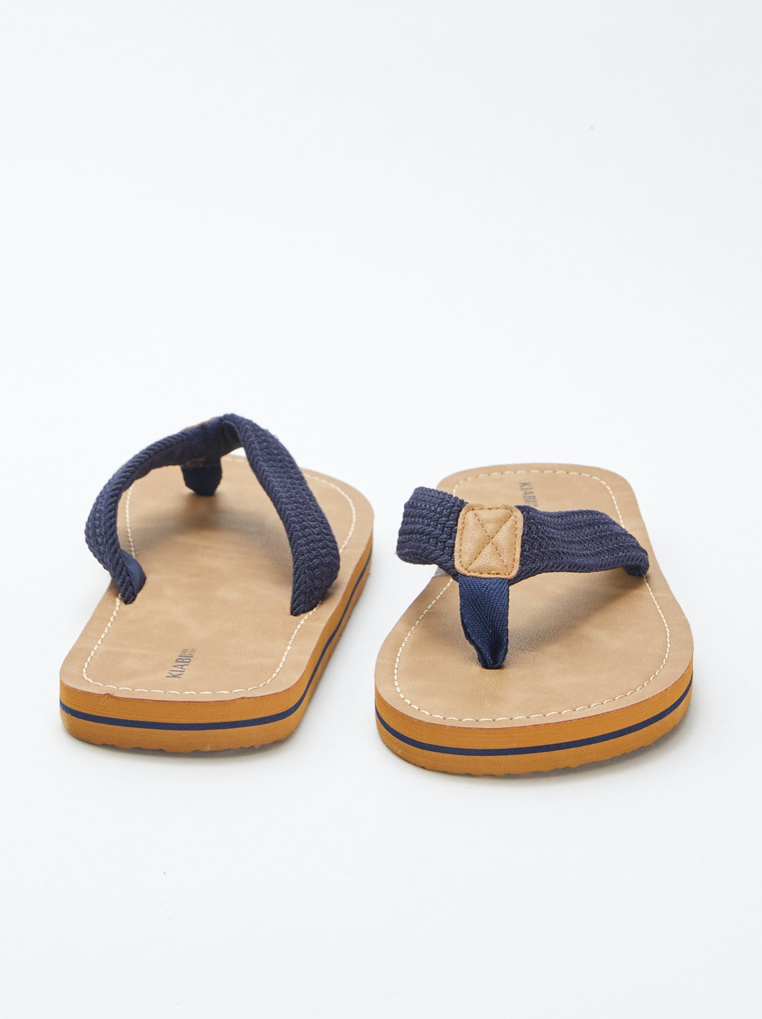 Chanclas Con Tiras De Tela BEIGE Hombre 7 00 Kiabi Chanclas Con Tiras De Tela BEIGE Hombre 7 00 Kiabi