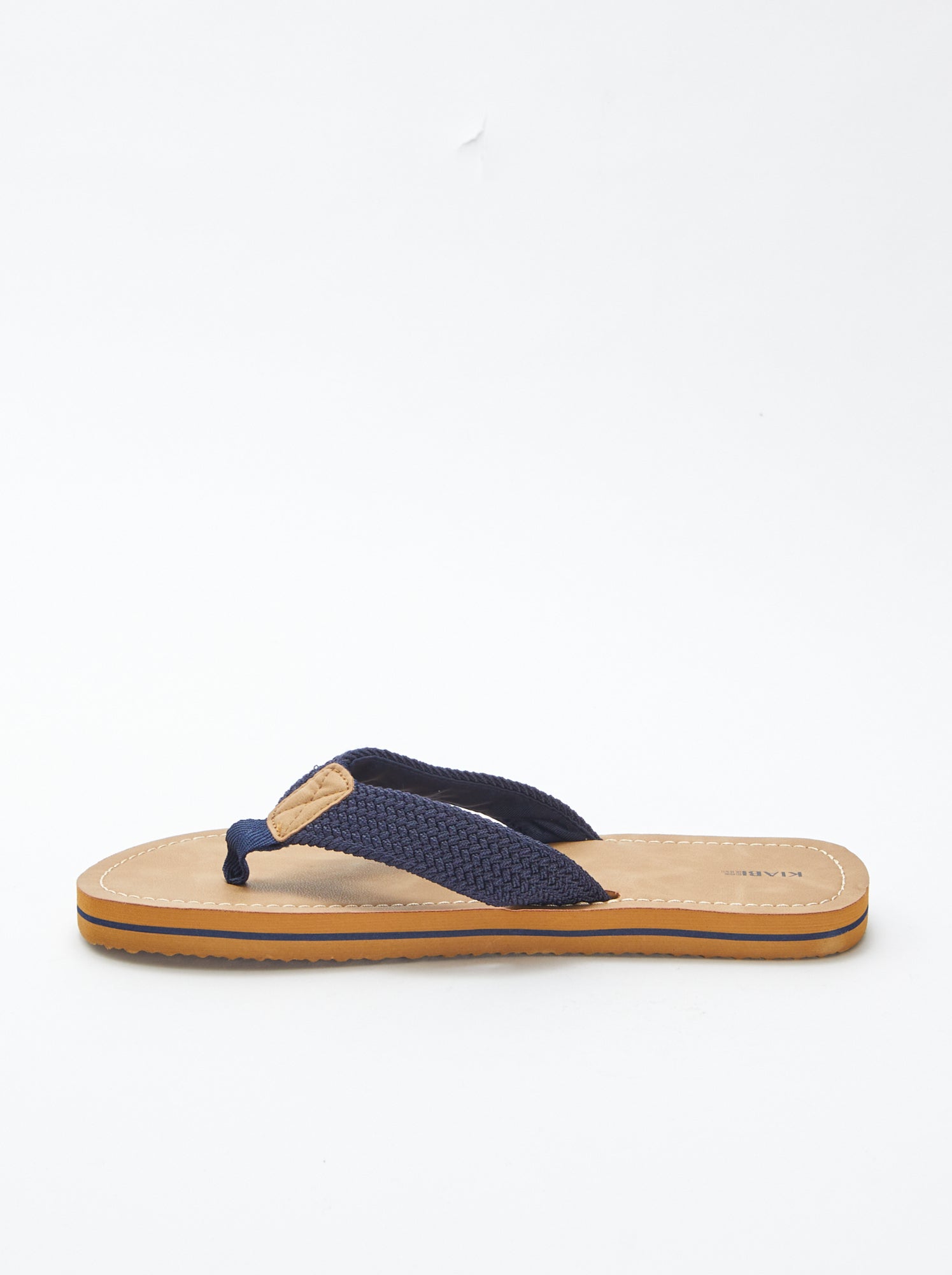 Chanclas Con Tiras De Tela BEIGE Hombre 7 00 Kiabi Chanclas Con Tiras De Tela BEIGE Hombre 7 00 Kiabi