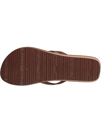 Chanclas con un tacón ultracómodo de 4 cm isotoner