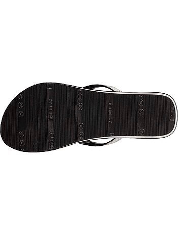 Chanclas con un tacón ultracómodo de 4 cm isotoner
