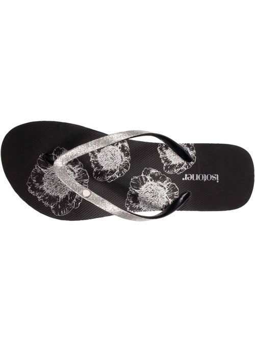 Chanclas con un tacón ultracómodo de 4 cm isotoner - Kiabi Chanclas con un tacón ultracómodo de 4 cm isotoner - Kiabi
