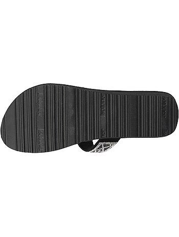 Chanclas con un tacón ultracómodo de 4 cm isotoner