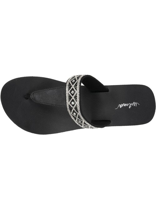 Chanclas con un tacón ultracómodo de 4 cm isotoner - Kiabi Chanclas con un tacón ultracómodo de 4 cm isotoner - Kiabi