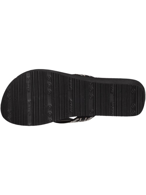 Chanclas con un tacón ultracómodo de 4 cm isotoner - Kiabi Chanclas con un tacón ultracómodo de 4 cm isotoner - Kiabi
