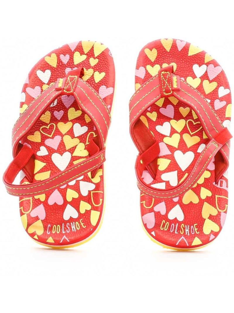 Chanclas Cool Shoe para Niña Rojo - Kiabi