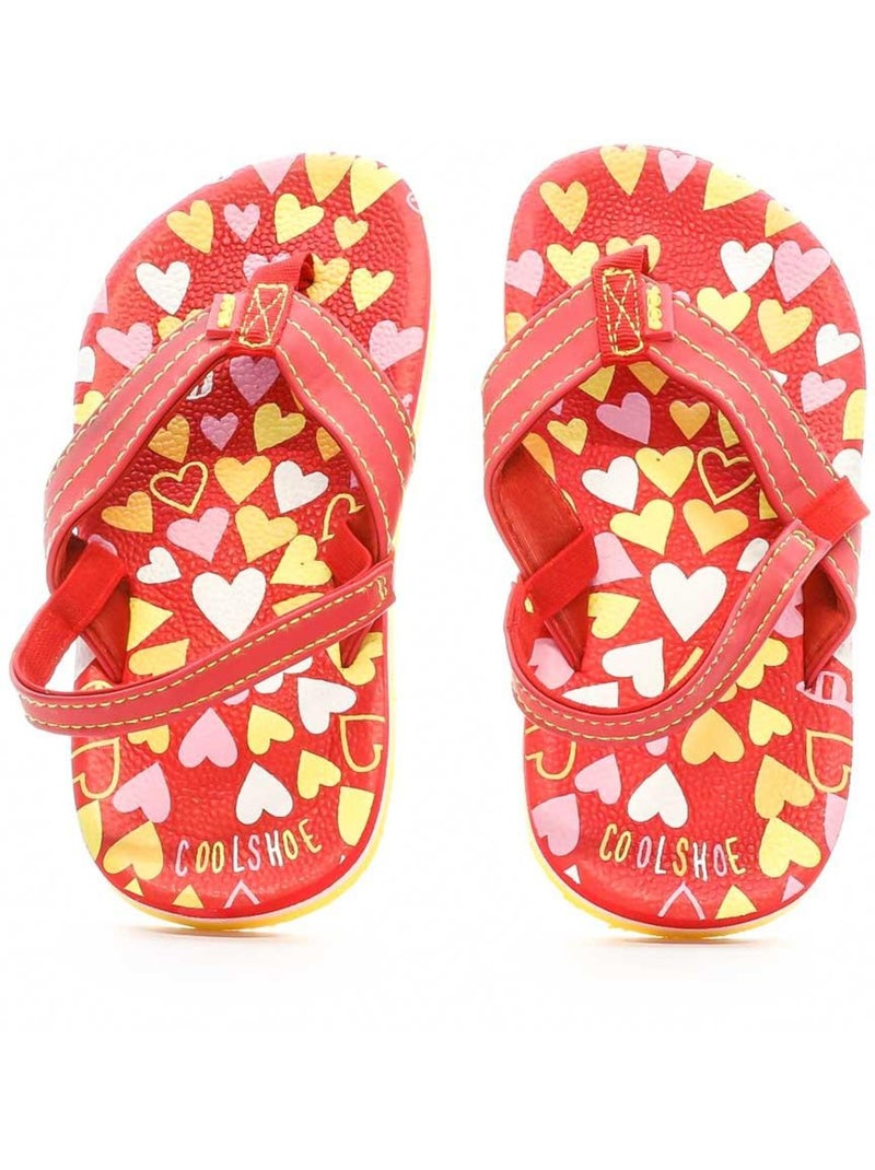Chanclas Cool Shoe para Niña Rojo - Kiabi