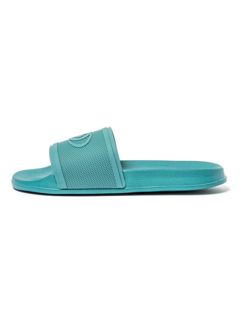 Chanclas de Baño Unisex con suela de goma Azul turquesa - Kiabi