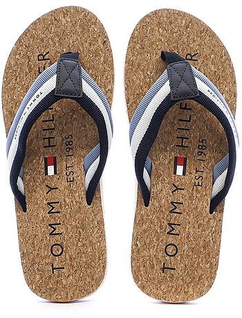 Chanclas de corcho tommy hilfiger para hombre