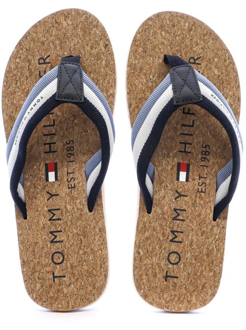 Chanclas de corcho tommy hilfiger para hombre Azul - Kiabi