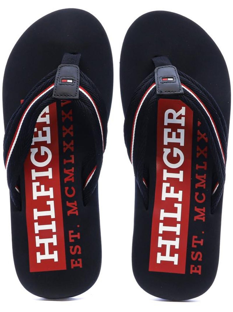 Chanclas de Hombre Tommy Hilfiger Negro - Kiabi