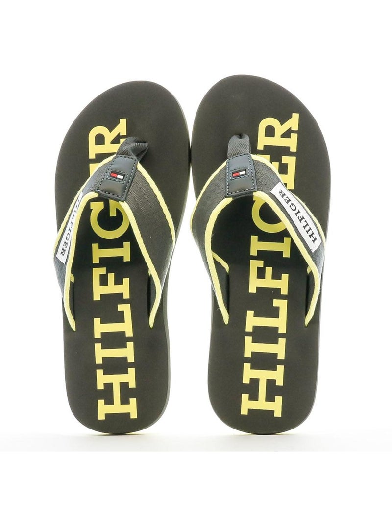 Chanclas de Hombre Tommy Hilfiger Negro - Kiabi