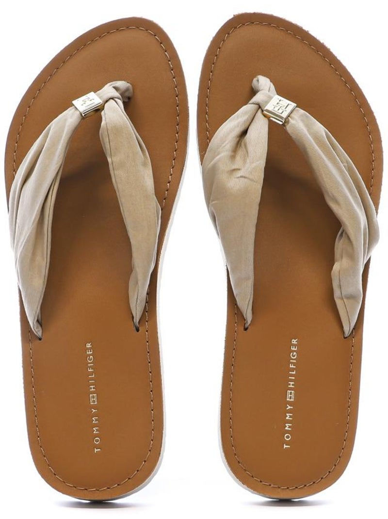 Chanclas de mujer tommy hilfiger Beige - Kiabi