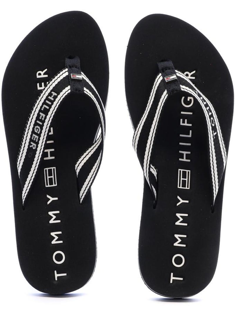 Chanclas de mujer tommy hilfiger Negro - Kiabi