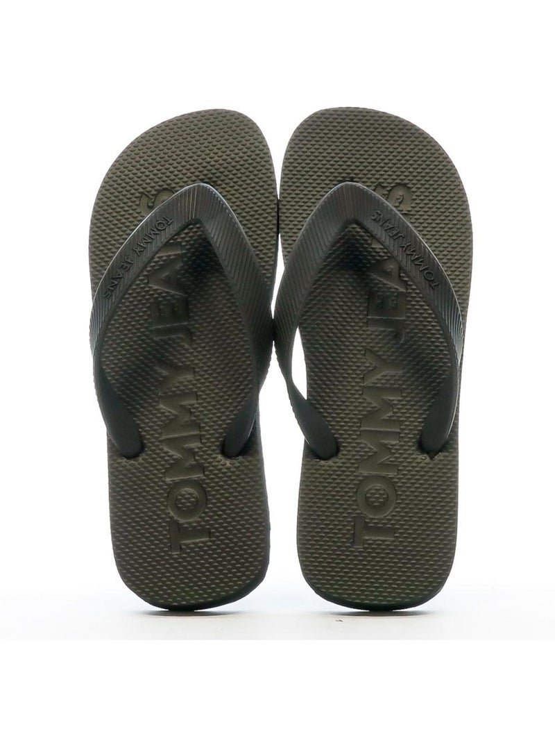 Chanclas de Mujer Tommy Hilfiger Negro - Kiabi