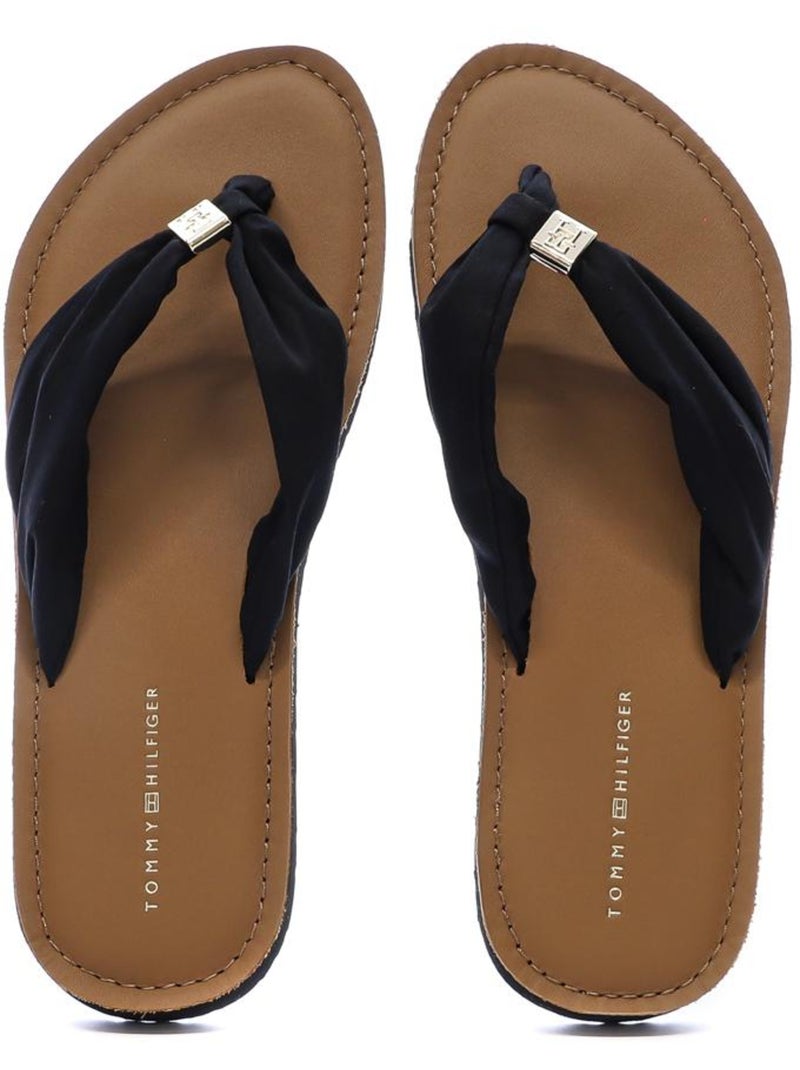 Chanclas de Mujer Tommy Hilfiger Negro - Kiabi