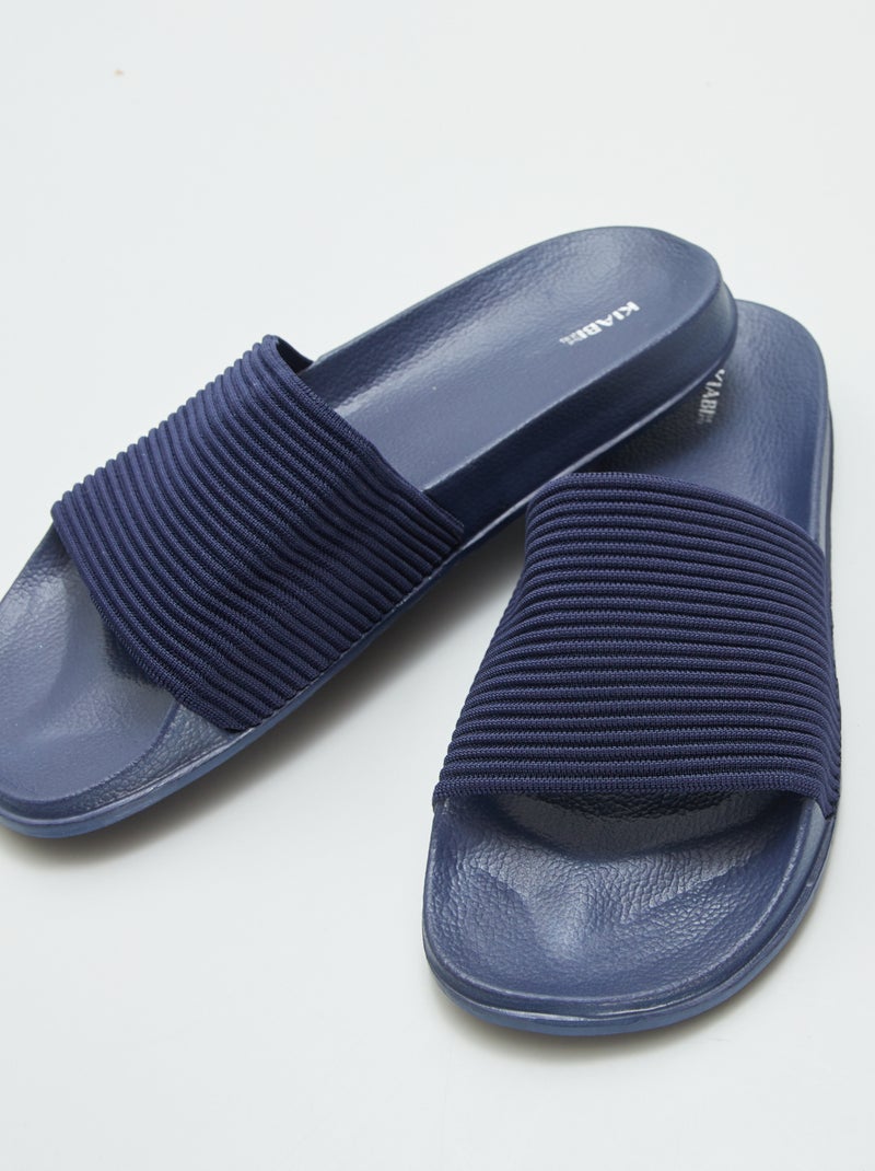 Chanclas de piscina AZUL - Kiabi