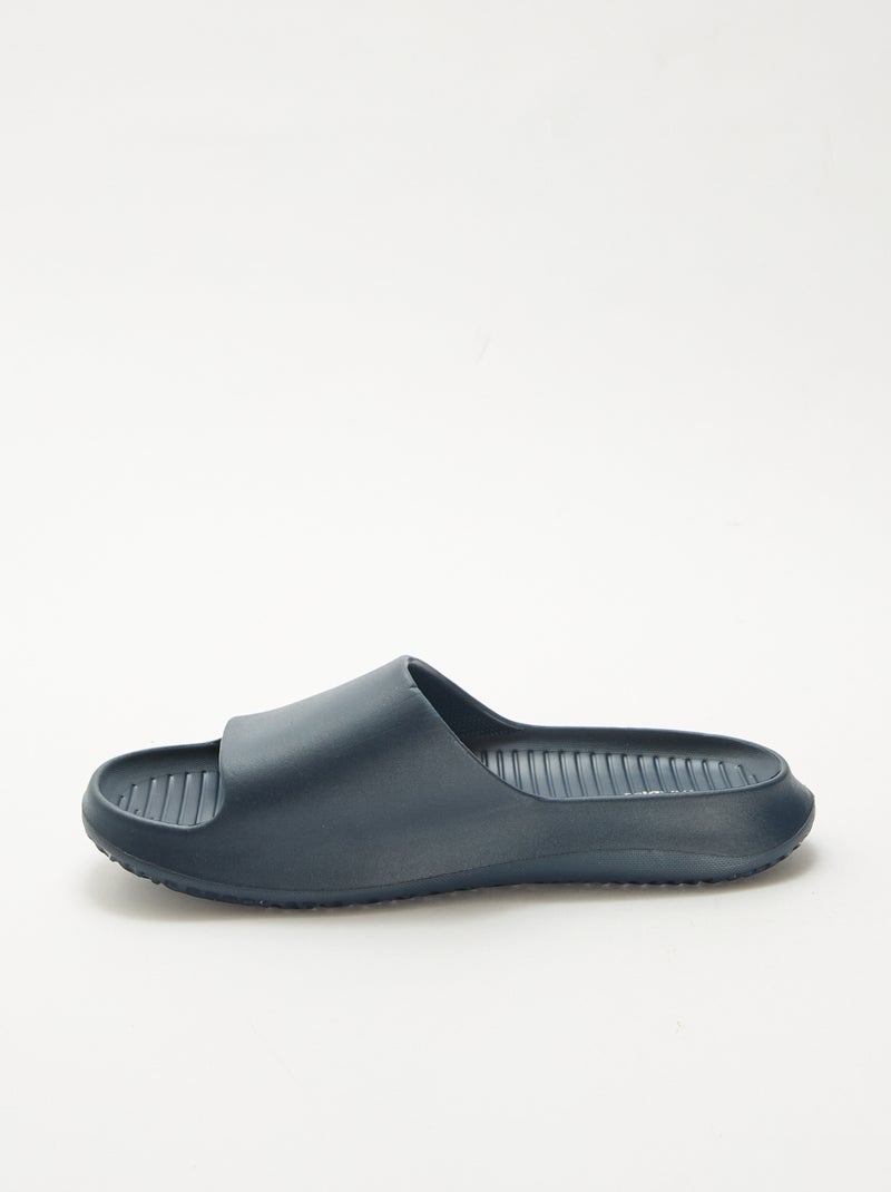 Chanclas de piscina con plataforma Azul - Kiabi