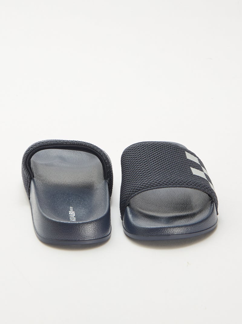 Chanclas de piscina con tira de malla Azul - Kiabi