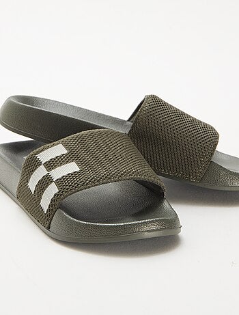 Chanclas de piscina con tira de malla