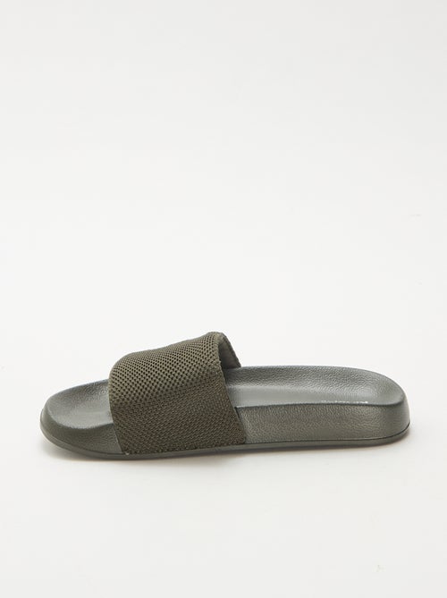 Chanclas de piscina con tira de malla - Kiabi