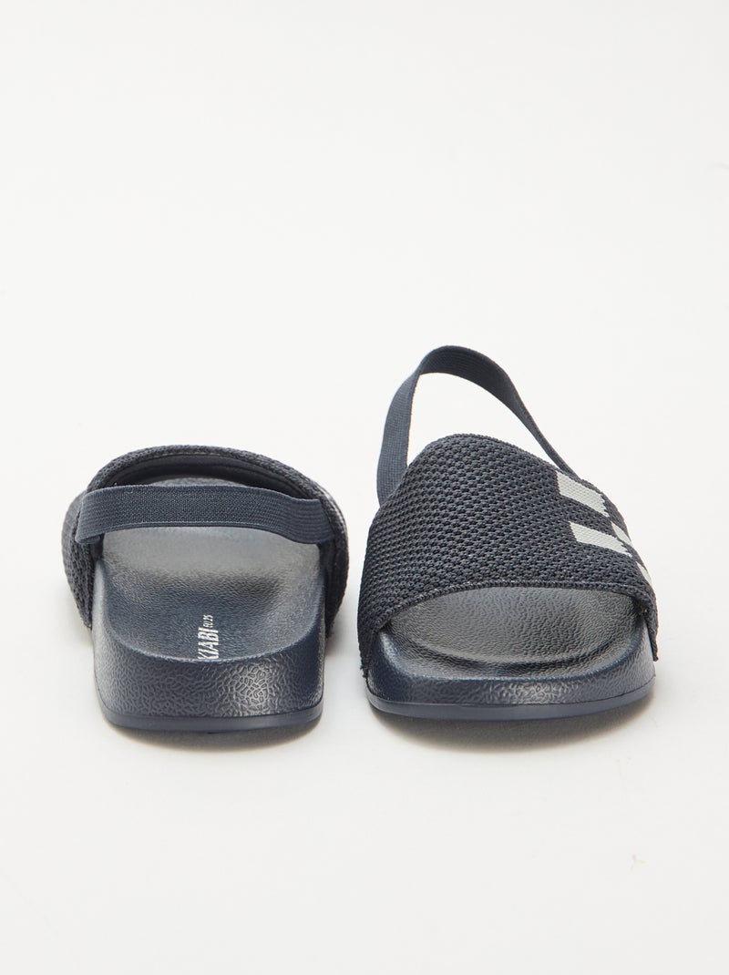 Chanclas de piscina elásticas Azul - Kiabi