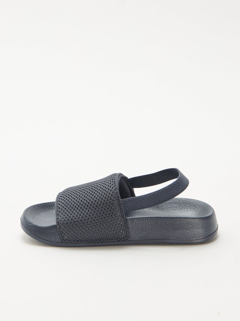 Chanclas de piscina elásticas Azul - Kiabi
