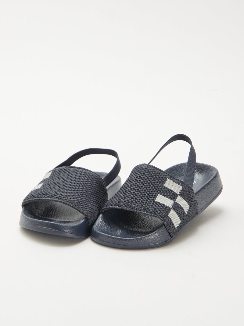 Chanclas de piscina elásticas Azul - Kiabi